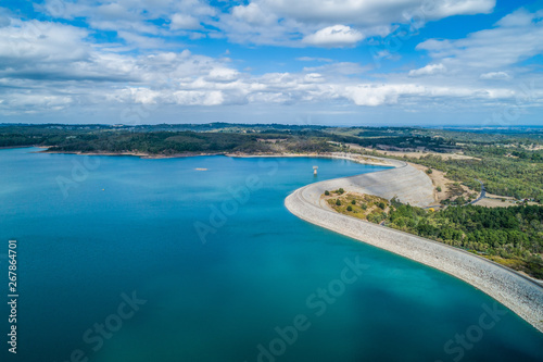 Beautiful Cardinia Reservoir Lake in Melbourne, Australia