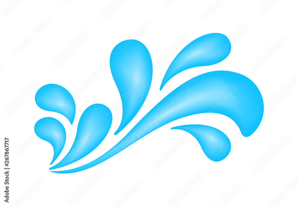 water drop splash isolated on white background, splash of water for element logo and icon, water drop splatter simple image for banner songkran festival, splash water drop symbol for graphic ad design water drop splash isolated on white background, splash of water for element logo and icon, water drop splatter simple image for banner songkran festival, splash water drop symbol for graphic ad design