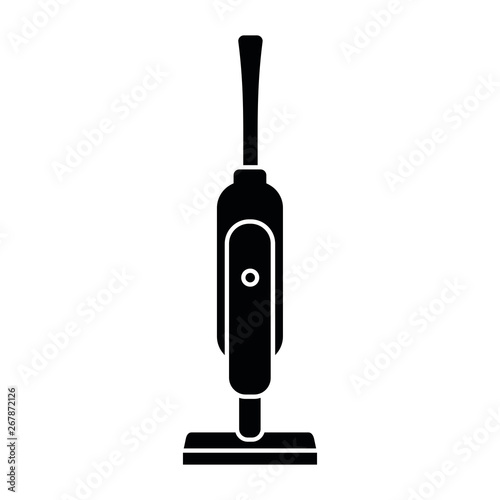 vacuum cleaner black icon tool sign