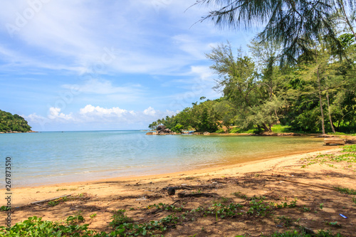 Beautiful sunny day at Nai Yang beach