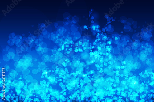 キラキラ背景　青