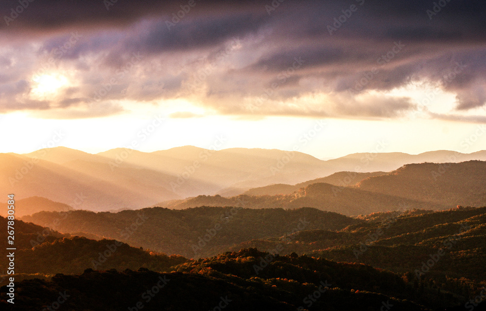 Max Patch in North Carolina in the Appalachian Mountains Max Patch in North Carolina in the Appalachian Mountains