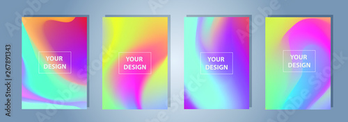 A4 Vector EPS 10 illustration Gradient Background Texture. Template for design, banner, flyer, business card, poster, wallpaper, brochure, smartphone screen, mobile app