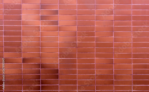 Orange brick wall texture