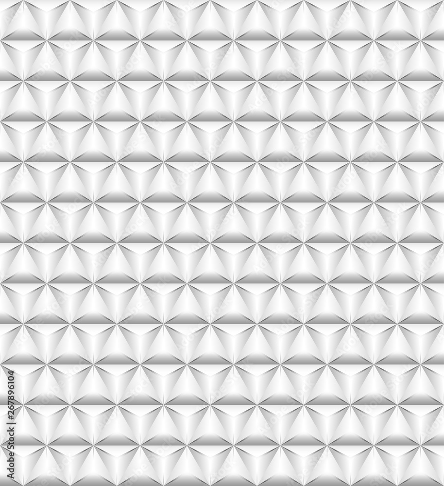 Volume realistic texture, gray 3d Triangle geometric pattern Volume realistic texture, gray 3d Triangle geometric pattern