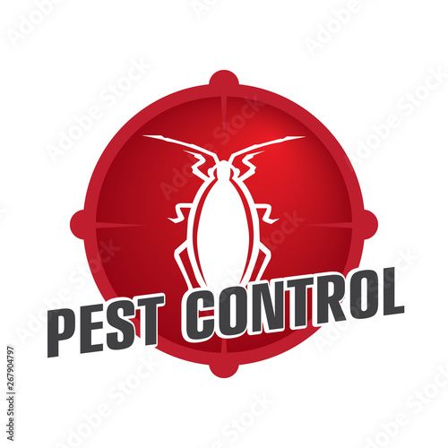 Vector logo for pest and insect control company