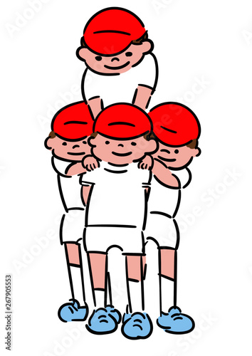 運動会＿騎馬戦