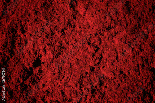  Dark red abstract background texture land. Blank for design, free space for text.