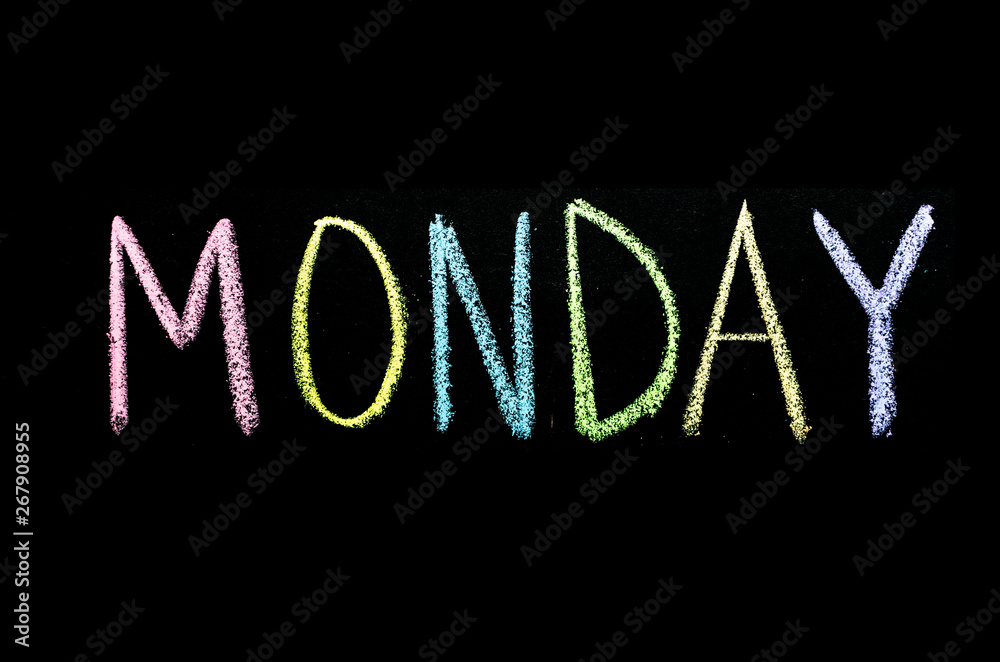 Obraz premium colored word 