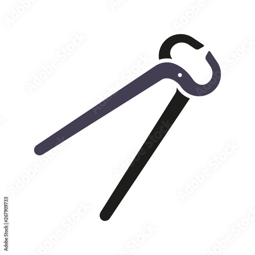 pliers, DIY tool icon