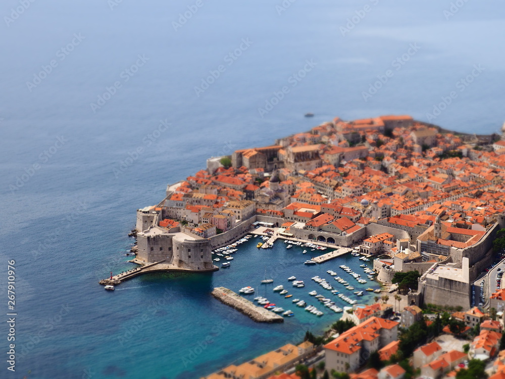 Dubrovnik form mountain Srdj