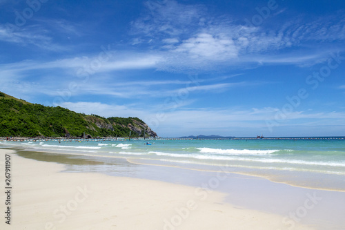 tropical beach in thailand