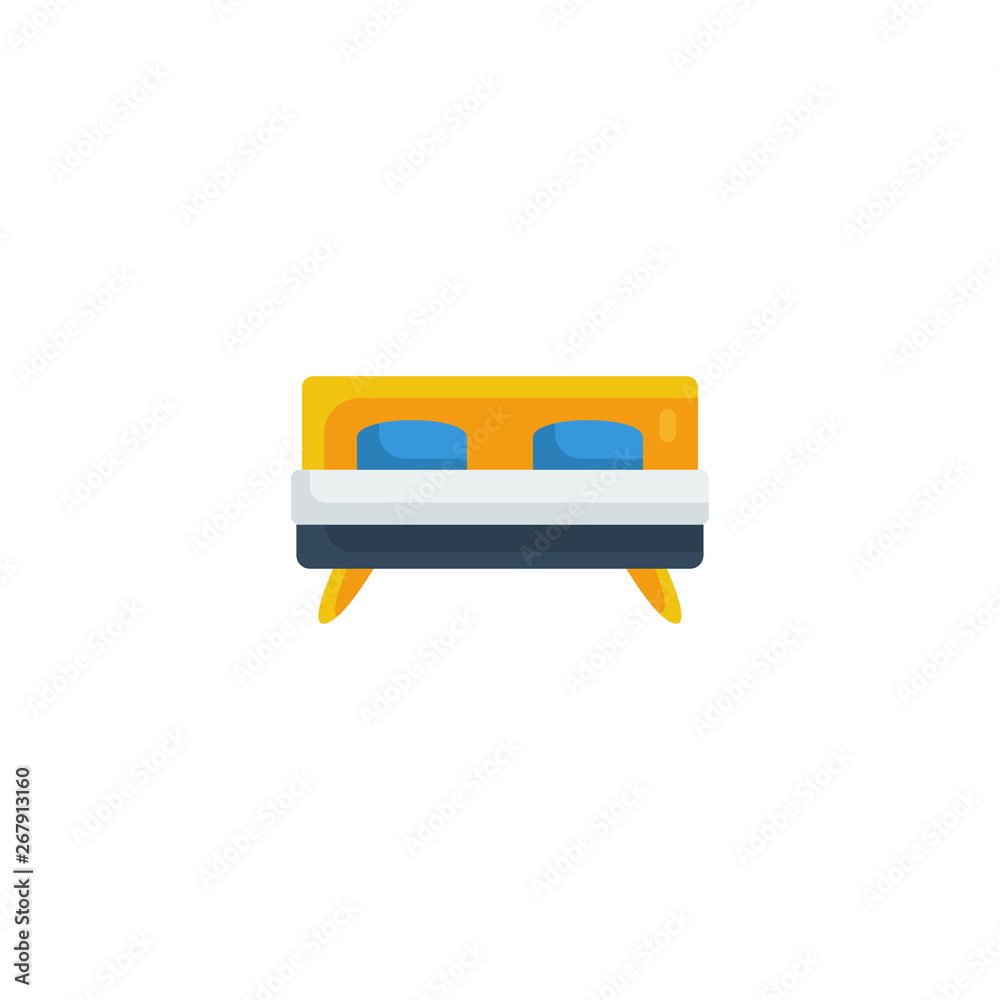 sleep, bed and pillow icon vector illustration sleep, bed and pillow icon vector illustration