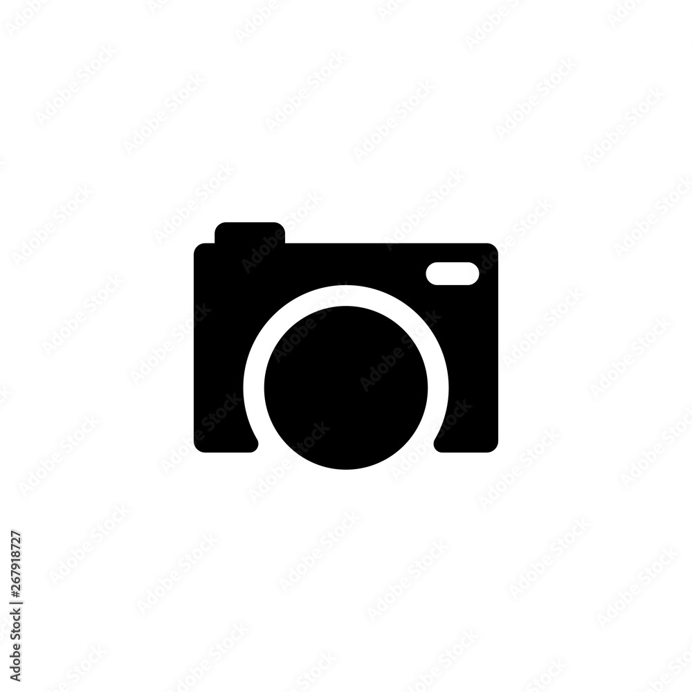 photo camera icon vector illustration
