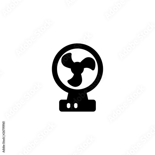 electric fan icon vector illustration