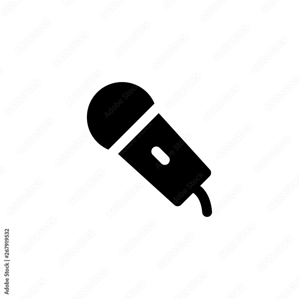 microphone, mic icon vector illustration microphone, mic icon vector illustration