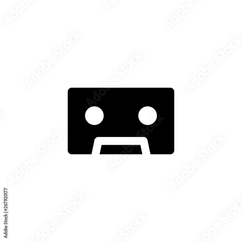 tape cassette icon vector illustration