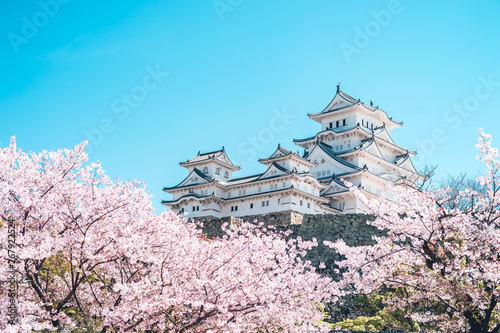 姫路城の桜 -Sakura- Cherry Blossoms and Himeji Castle
