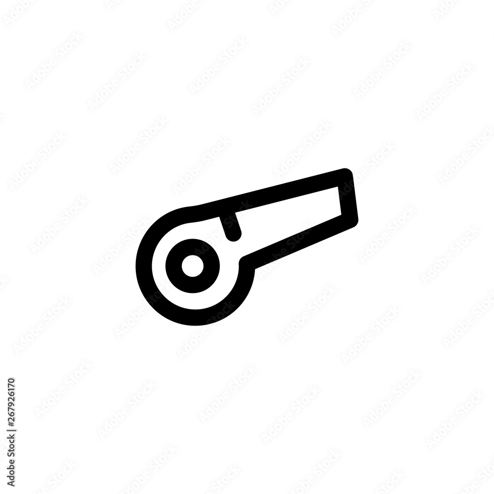 whistle icon vector illustration whistle icon vector illustration
