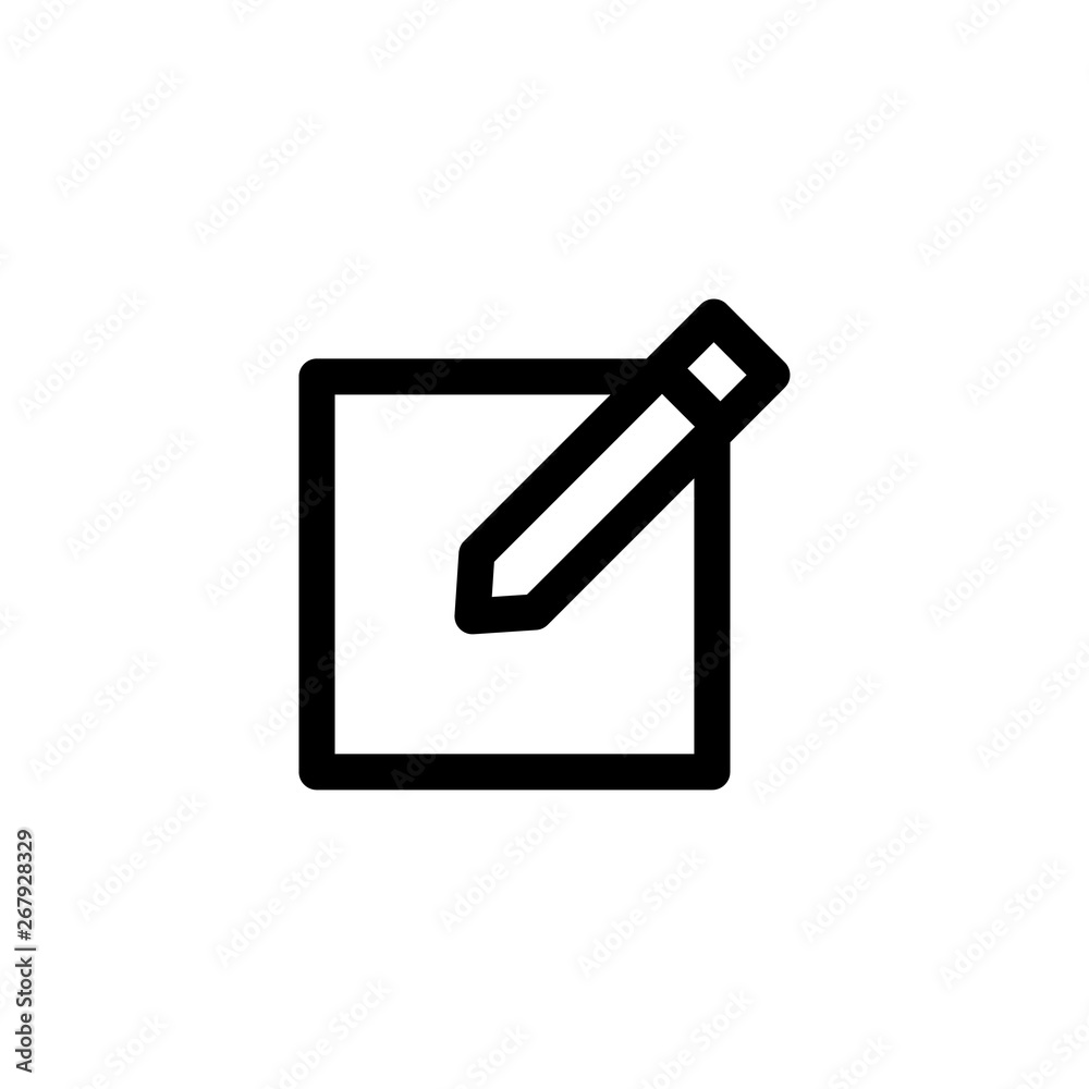 pencil icon, edit vector illustration pencil icon, edit vector illustration