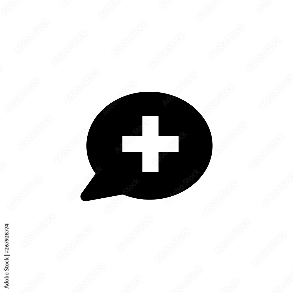 health talk icon vector illustration health talk icon vector illustration