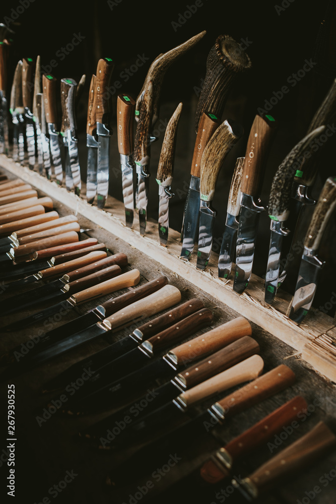 Naklejka premium Knives