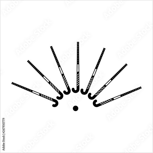 Hockey Stick Icon, Hockey Sport Accessories