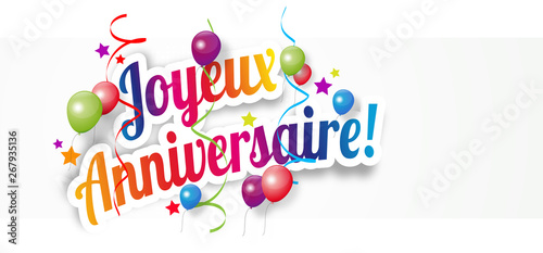 Joyeux anniversaire