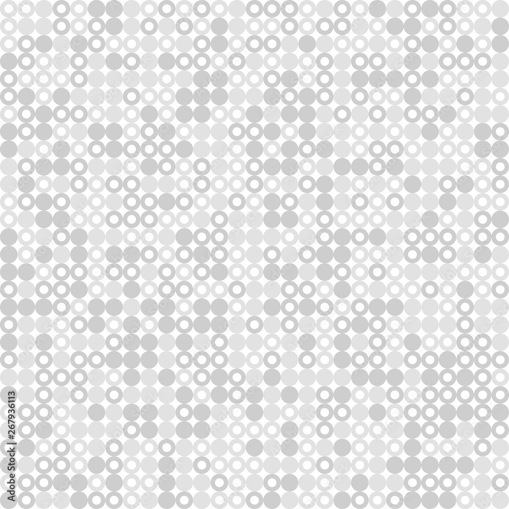 Abstract gray and white circle pattern design decoration background. illustration vector eps10 Abstract gray and white circle pattern design decoration background. illustration vector eps10
