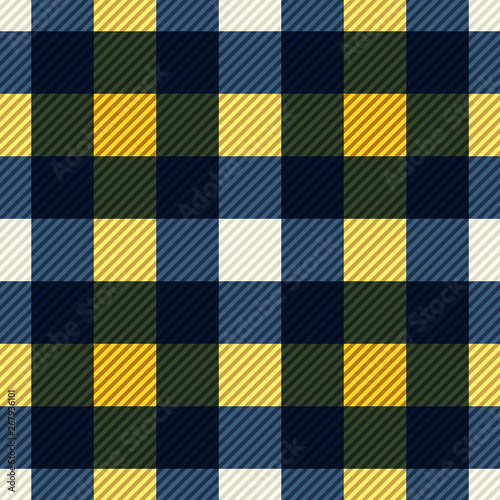 Tartan fabric texture