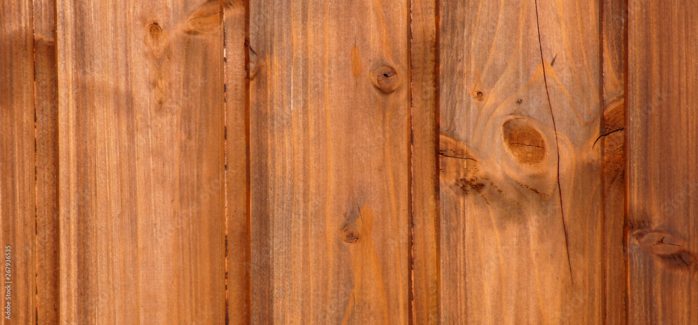 Fototapeta premium Lasiertes dunkel Holz als Bildhintergrund