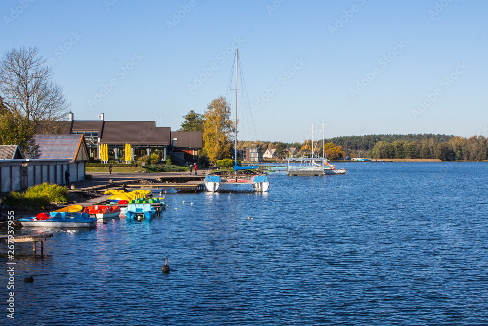 Lake Galve in Trakai. Lithuania Lake Galve in Trakai. Lithuania
