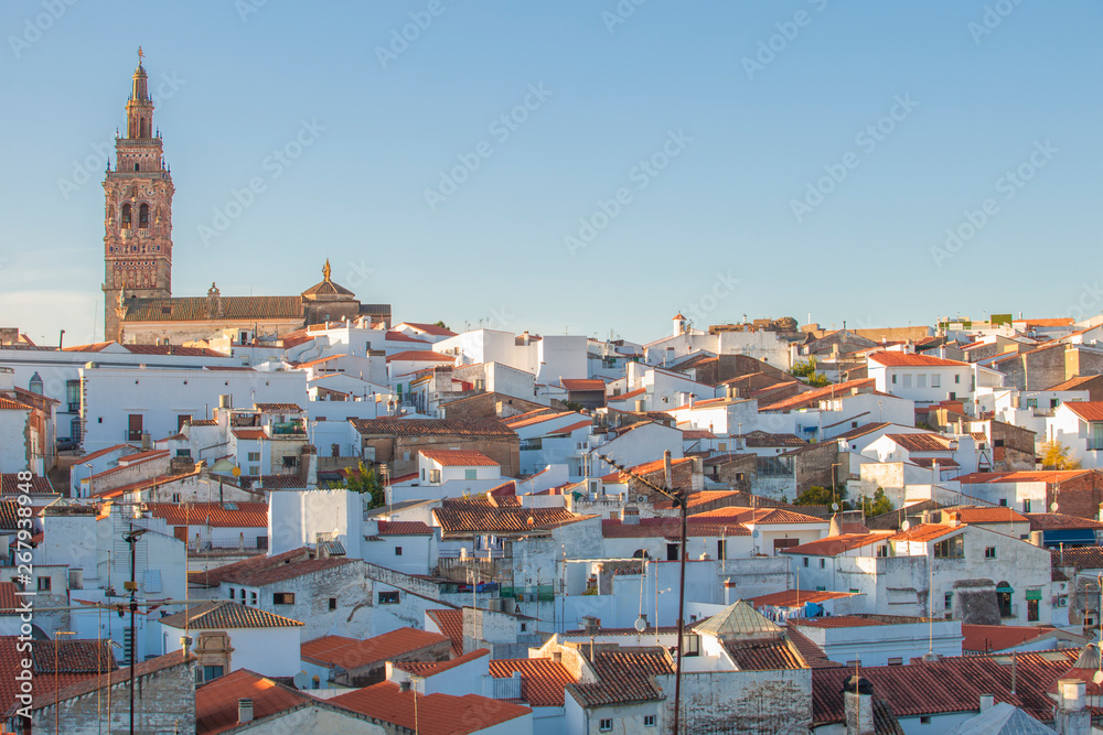 Jerez de los Caballeros townscape, Extremadura, Spain