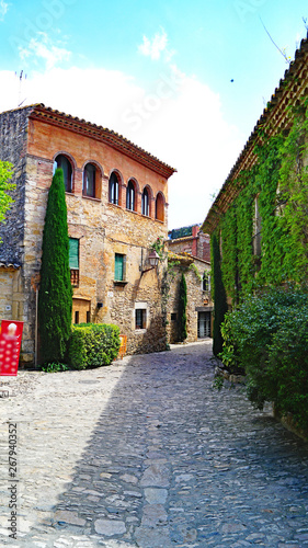 Fototapeta Naklejka Na Ścianę i Meble -  Peratallada, Girona, Catalunya, España, Europa