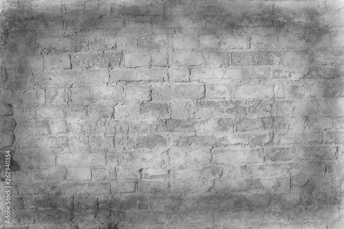 old gray wall / abstract vintage gray background, texture old concrete, plaster crack