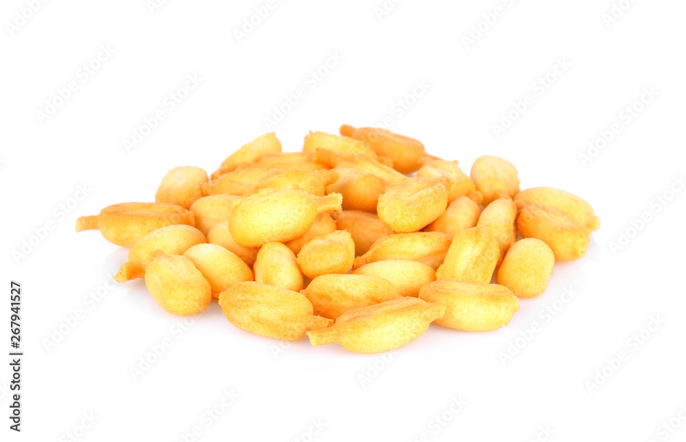 Cracker cookies isolate on white background Cracker cookies isolate on white background