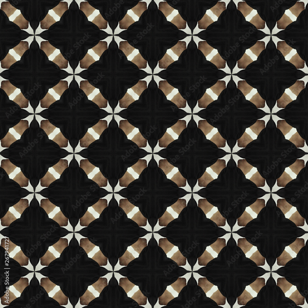 Fototapeta premium A seamless texture. Abstract geometric pattern with lines, squares .background.