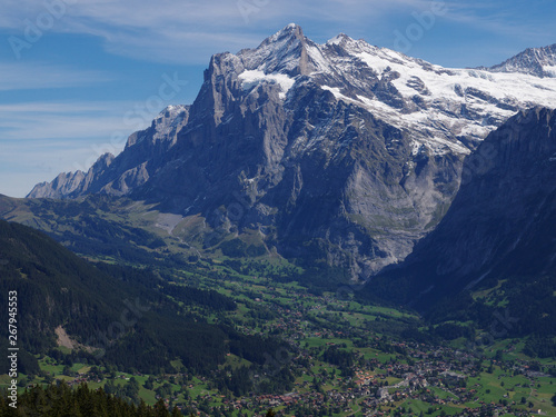 スイス ベルナーオーバーランドの風景