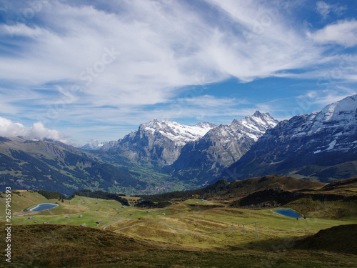 スイス ベルナーオーバーランドの風景