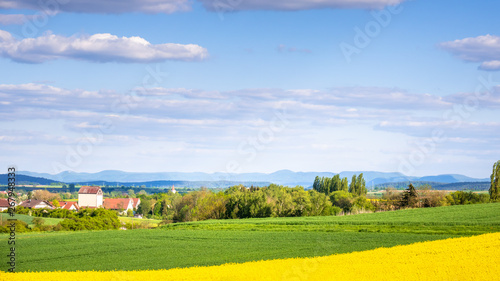 landscape scenery at Gueltstein Herrenberg Germany photo