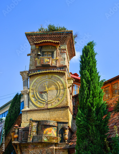 Clock Tower of Rezo Gabriadze Theater