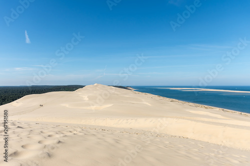 La dune du Pilat et le banc d'Arguin (Bassin d'Arcachon, France)