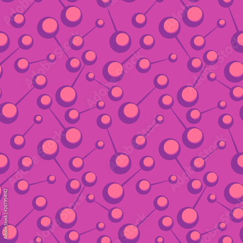 Abstract vector colorful seamless pattern. Retro hand drawn abstract organic pattern for textile, wrapping paper, prints, fabric, wallpaper, web etc.