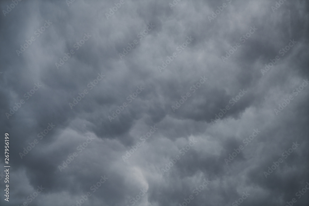 Dramatic sky and dark clouds Dramatic sky and dark clouds