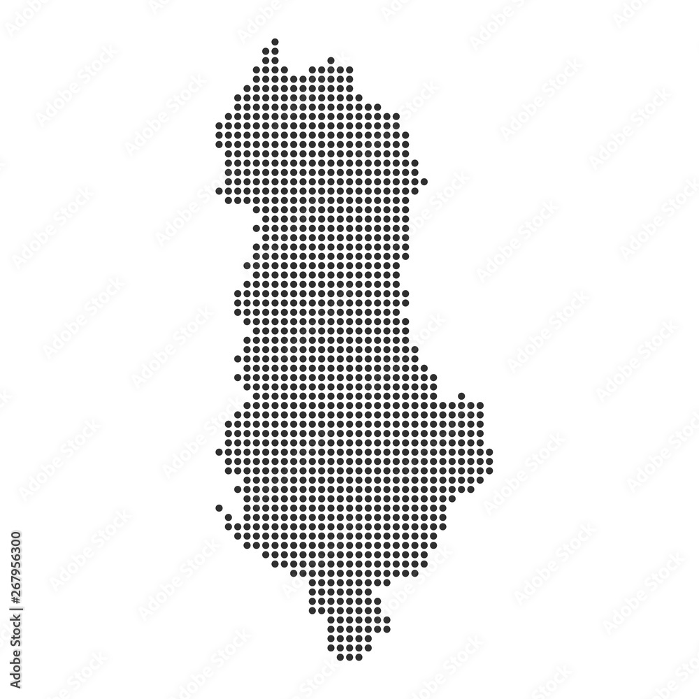 Obraz premium Map with dot
