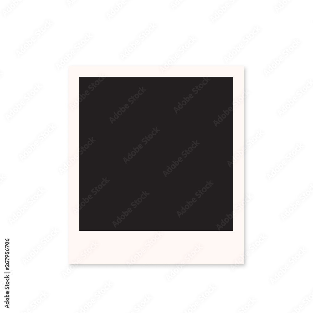 Photo frame mockup design. Isolated on white background photoframe. Vector illustration. Photo frame mockup design. Isolated on white background photoframe. Vector illustration.