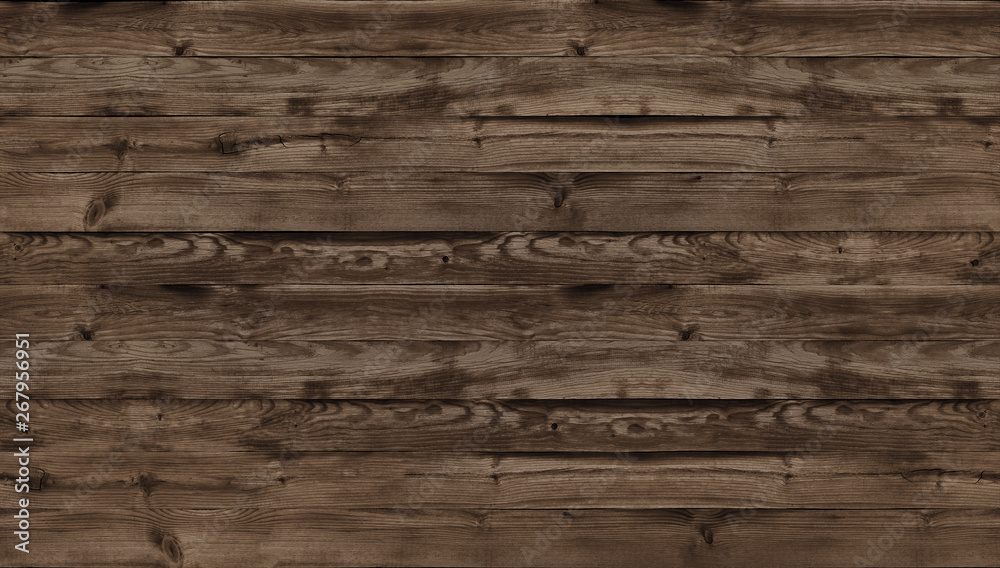 Brown wood texture, view of wooden table. Dark wall background, texture of old top table, grunge background, seamless Stock Photo | Adobe Stock