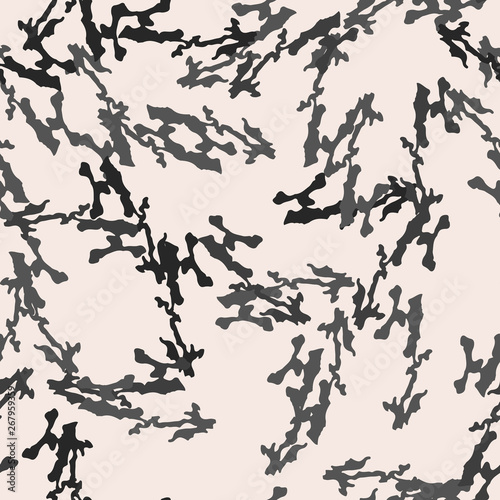 Urban UFO camouflage of various shades of gray and nude colors