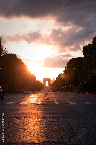 Empty Champs Elysees