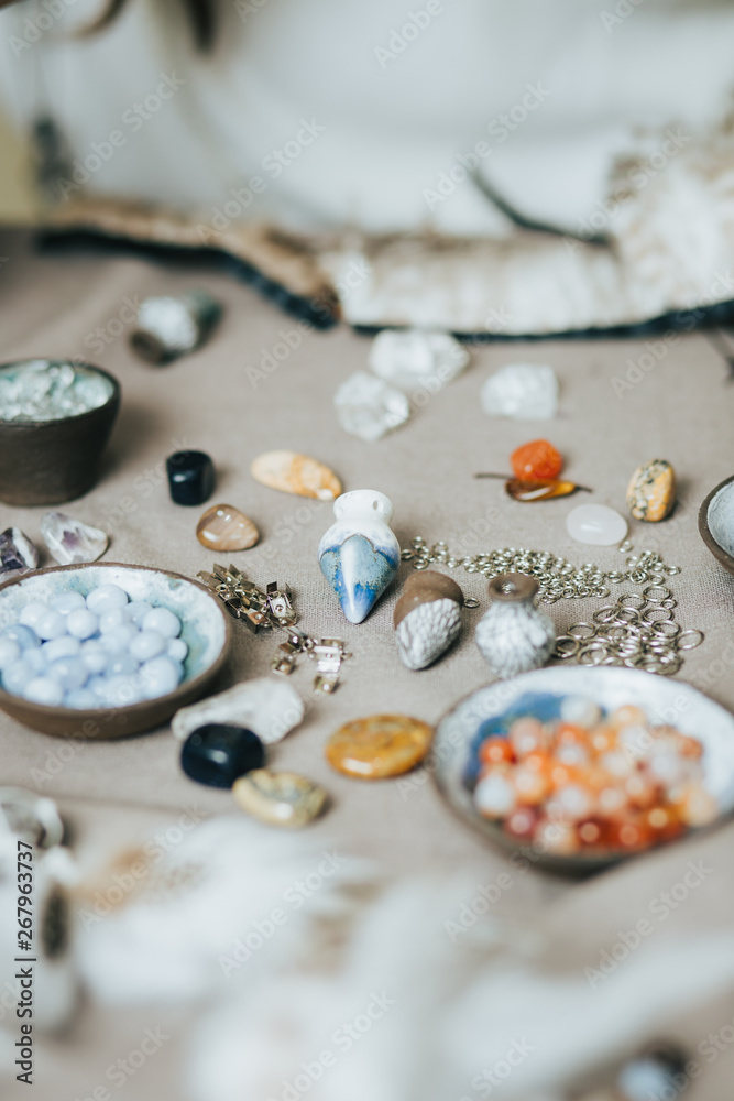 Artisan gemstone jewelry store